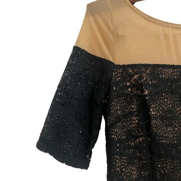 Bailey 44 Mesh Lace Blouse I Size: S - Picture 5 of 11